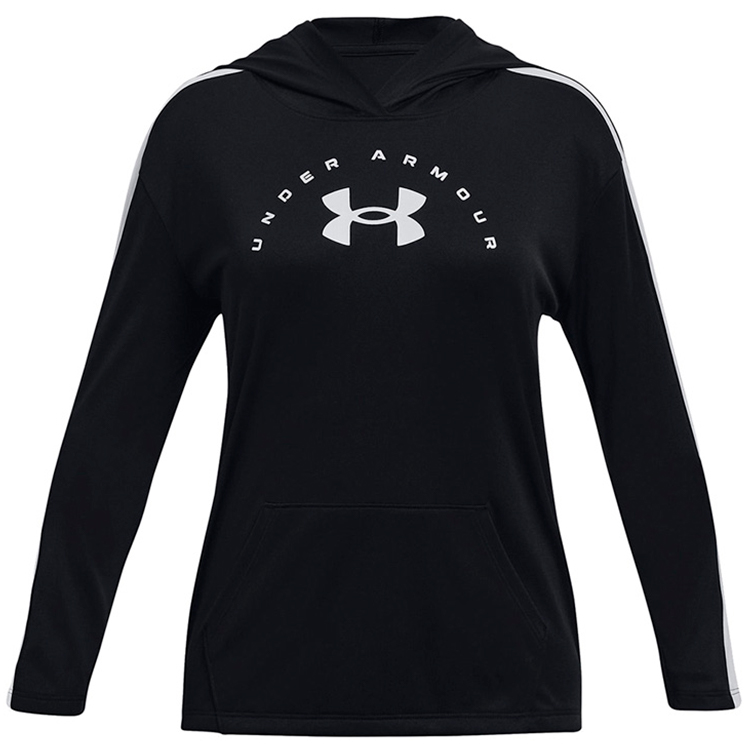 Hanorac Under Armour UA G TECH GRAPHIC LS HOODIE / Femei / L / Negru photo 1