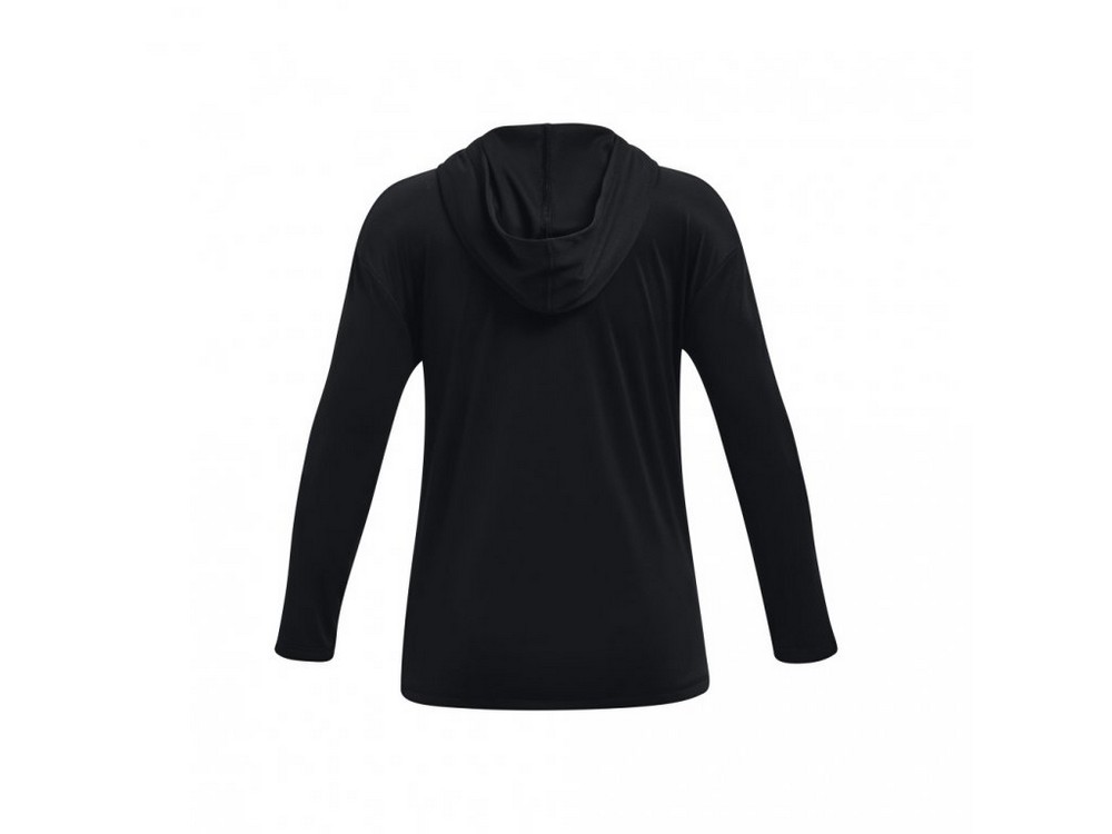 Hanorac Under Armour UA G TECH GRAPHIC LS HOODIE / Femei / L / Negru photo 2