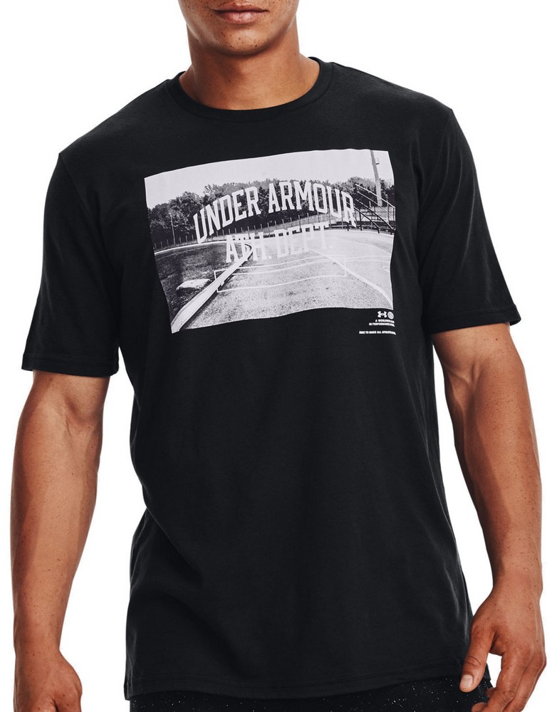 Футболка мужская Under Armour UA ATH DEPT SS SM Белый photo 2