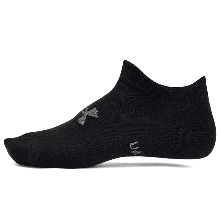 Sosete Unisex Under Armour UA Yth Essential No Show 6pk M Negru photo 3