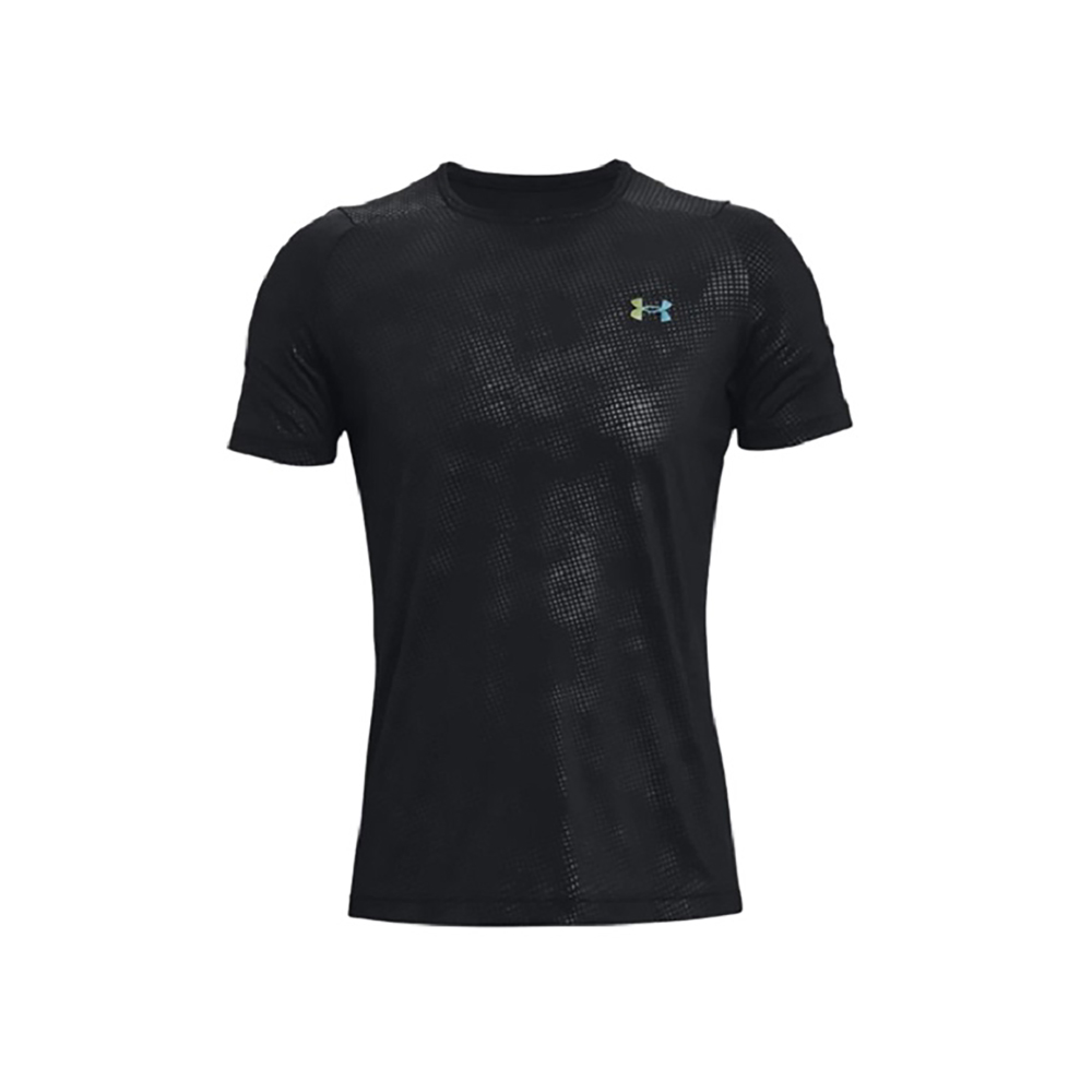 Tricou bărbătesc Under Armour UA Rush Emboss SS 3XL Negru photo 1 Tricou bărbătesc Under Armour UA Rush Emboss SS 3XL Negru photo 1