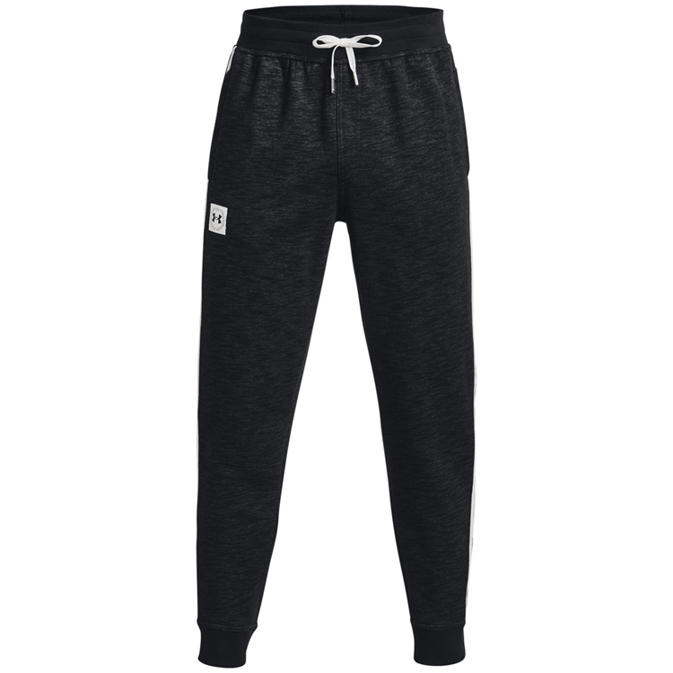 Pantaloni Under Armour UA Essential Heritge Flc Jgr S Negru Barbati photo 4