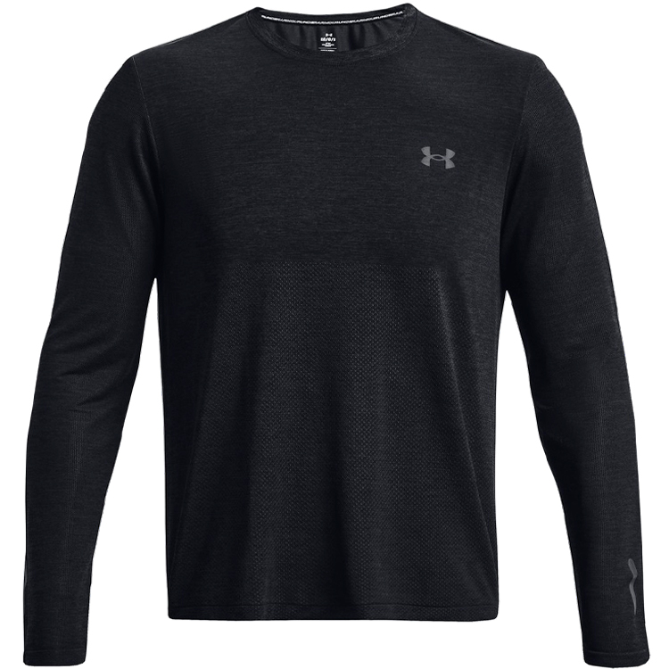 Hanorac pt bărbați Under Armour UA SEAMLESS STRIDE LS L Negru photo 1