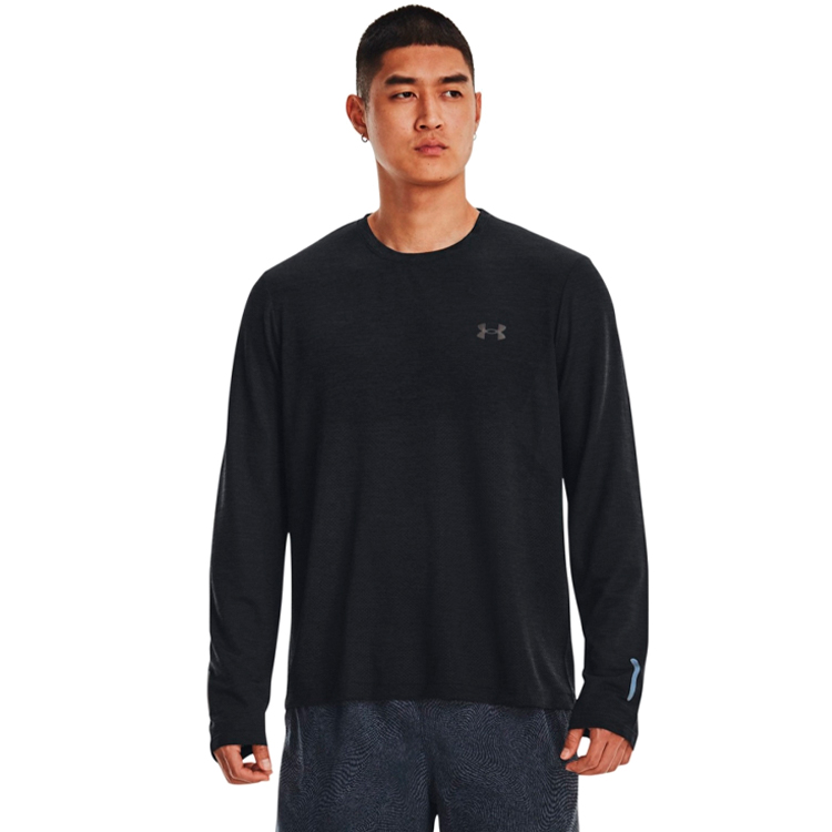 Hanorac pt bărbați Under Armour UA SEAMLESS STRIDE LS L Negru photo 5