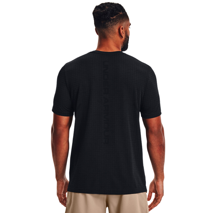 Tricou bărbătesc Under Armour UA Seamless Grid SS 3XL Negru photo 3