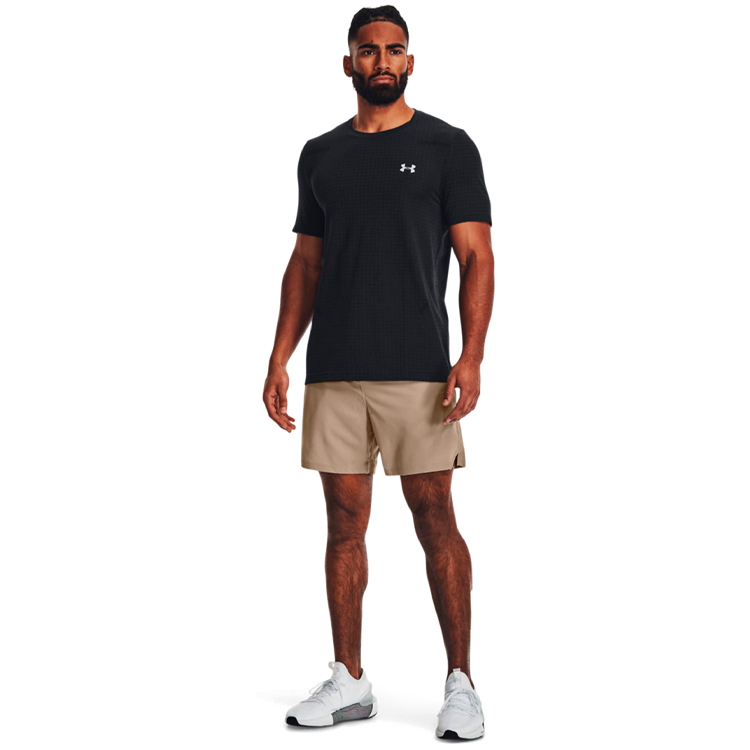 Tricou bărbătesc Under Armour UA Seamless Grid SS 3XL Negru photo 5