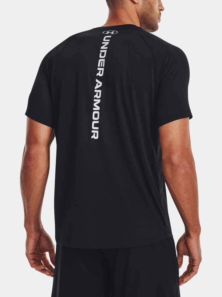 Tricou bărbătesc Under Armour UA M TECH REFLECTIVE SS XXL Negru photo 2