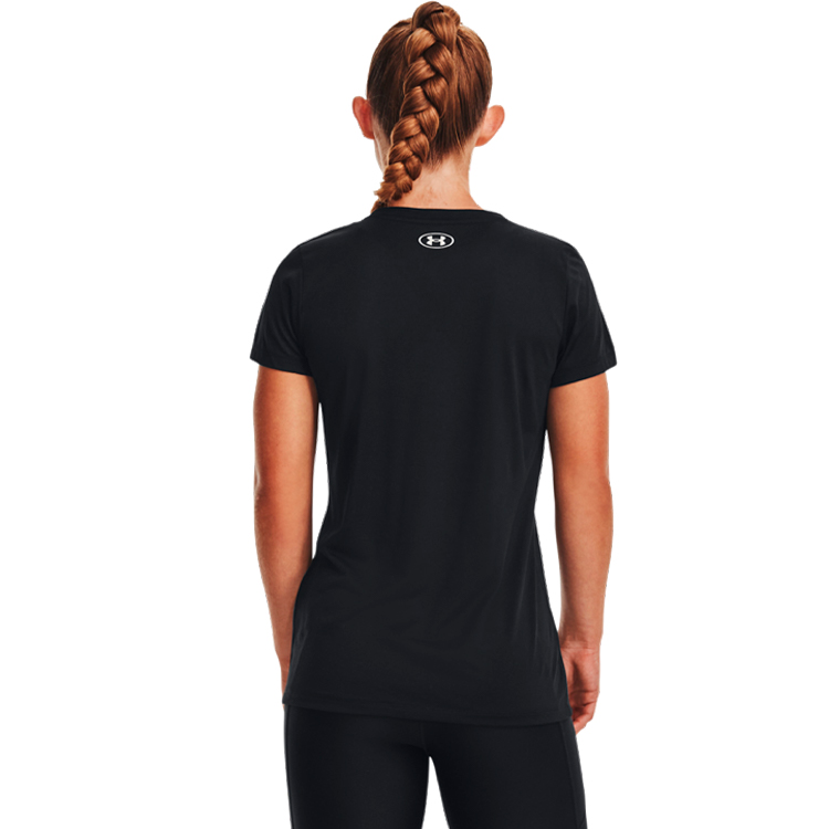 Tricou Under Armour UA Tech Solid Script SSC / Femei / XXL / Negru photo 3