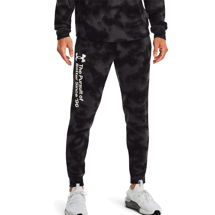 Брюки Under Armour UA M RIVAL TERRY NOVELTY S Черный Мужской photo 2