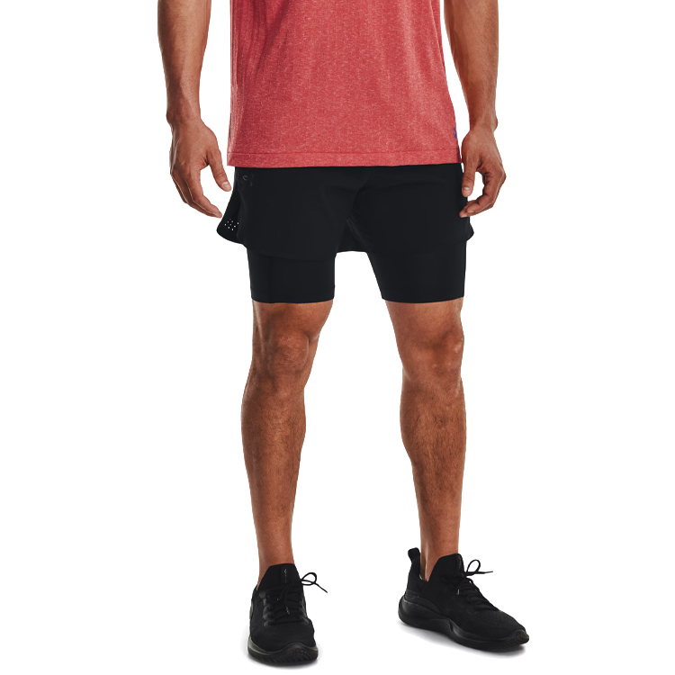 Шорты мужские Under Armour UA Peak Woven 2in1 Sts S Черный photo 3