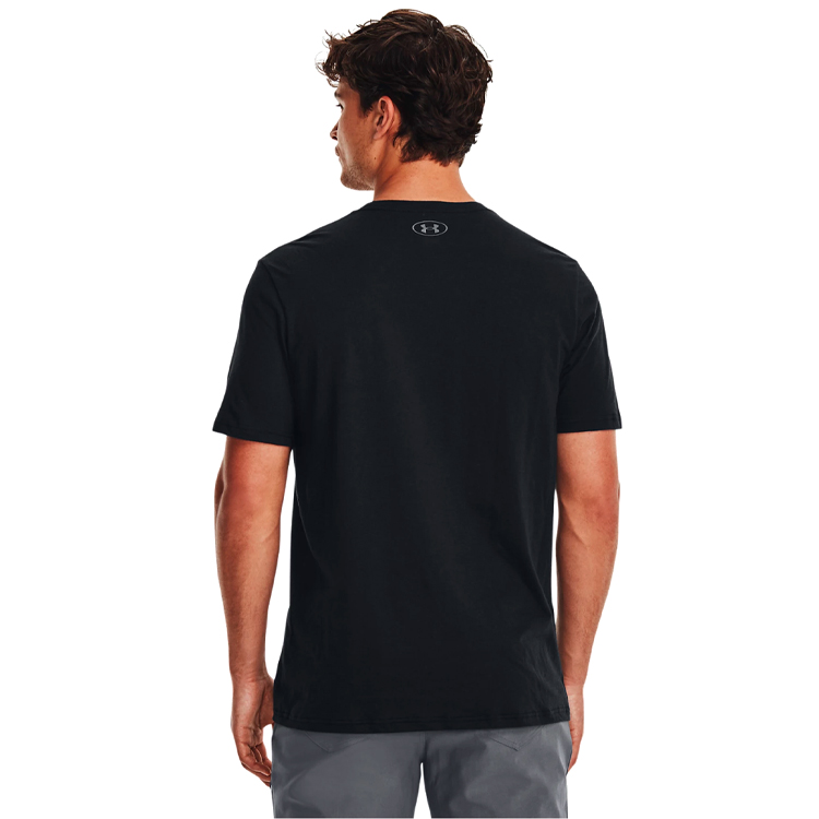 Tricou bărbătesc Under Armour BIG LOGO FILL SS S Negru photo 4