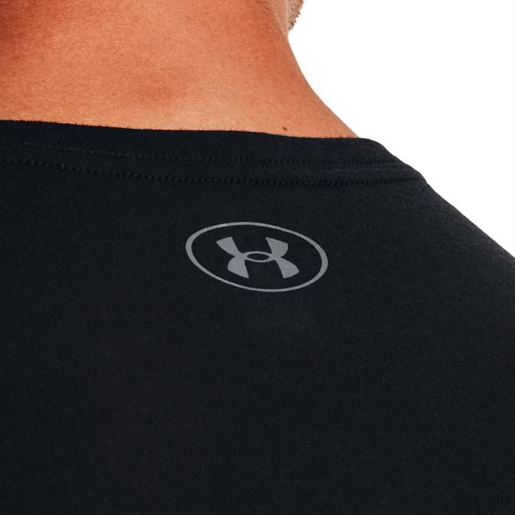 Tricou bărbătesc Under Armour BIG LOGO FILL SS S Negru photo 5