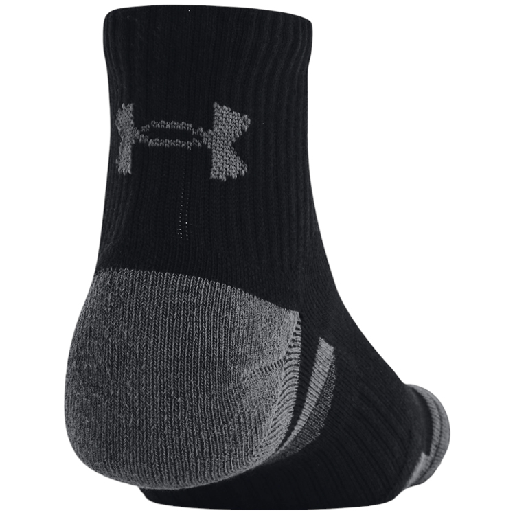 Носки Унисекс Under Armour UA Performance Cotton 3p Qtr XL Черный photo 2