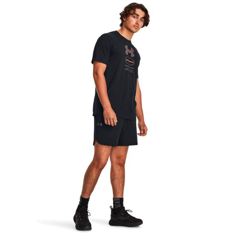 Футболка мужская Under Armour UA M BRANDED GEL STACK SS 3XL Черный photo 3