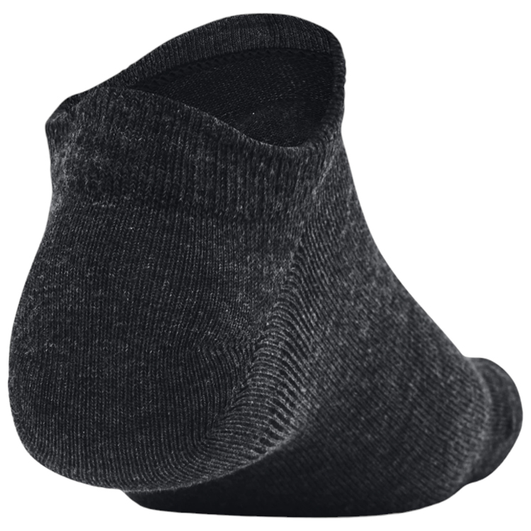 Носки Унисекс Under Armour UA Essential No Show 3pk M Черный photo 2