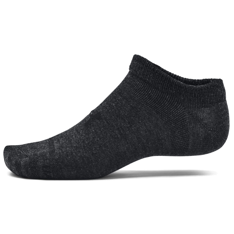 Носки Унисекс Under Armour UA Essential No Show 3pk M Черный photo 3