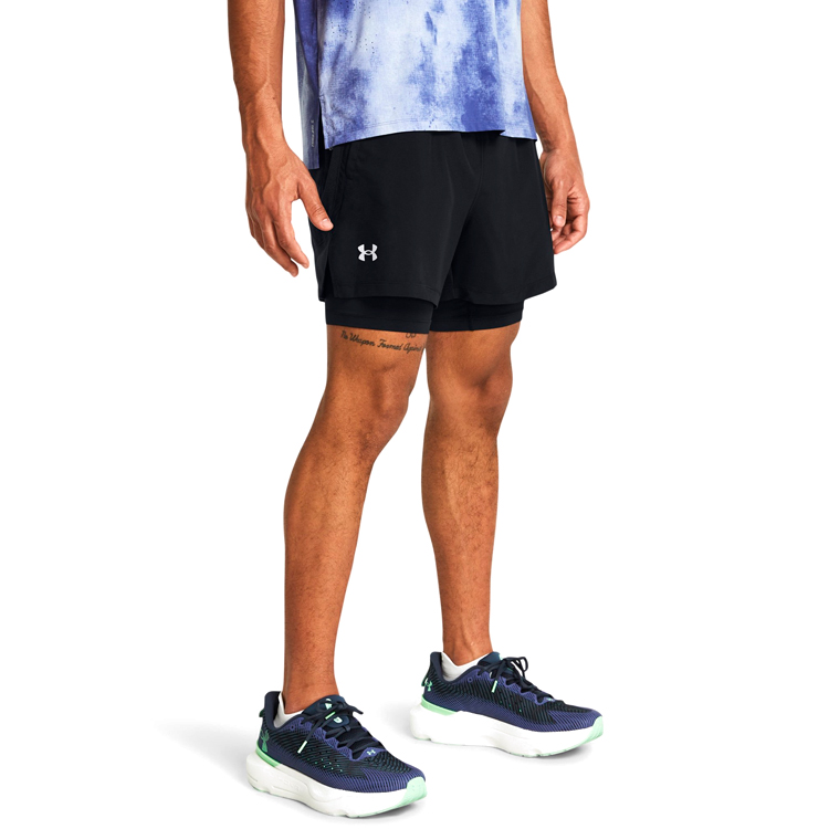 Sorti Under Armour UA LAUNCH 5 2-IN-1 SHORTS photo 