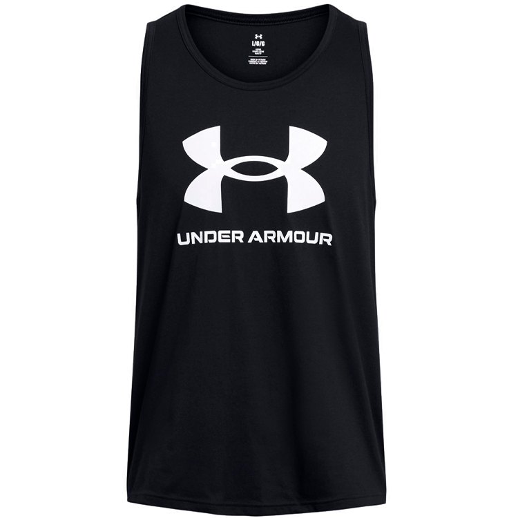 Maiou pt Barbati Under Armour UA SPORTSTYLE LOGO TANK L Negru photo 1
