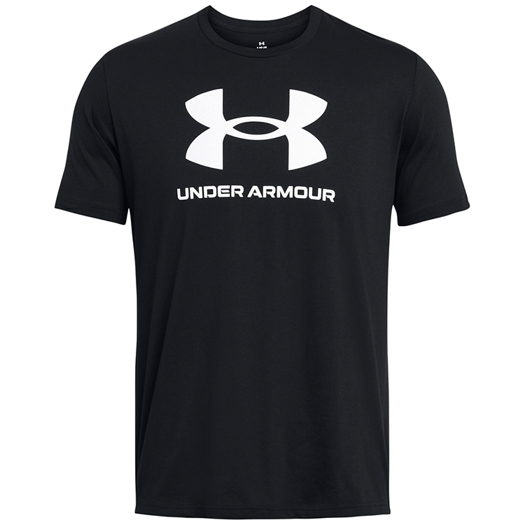 Tricou bărbătesc Under Armour UA SPORTSTYLE LOGO UPDATE SS L Negru photo 3