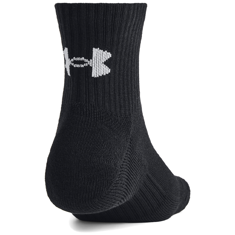 Sosete Unisex Under Armour UA TC 3pk Qtr L Negru photo 4