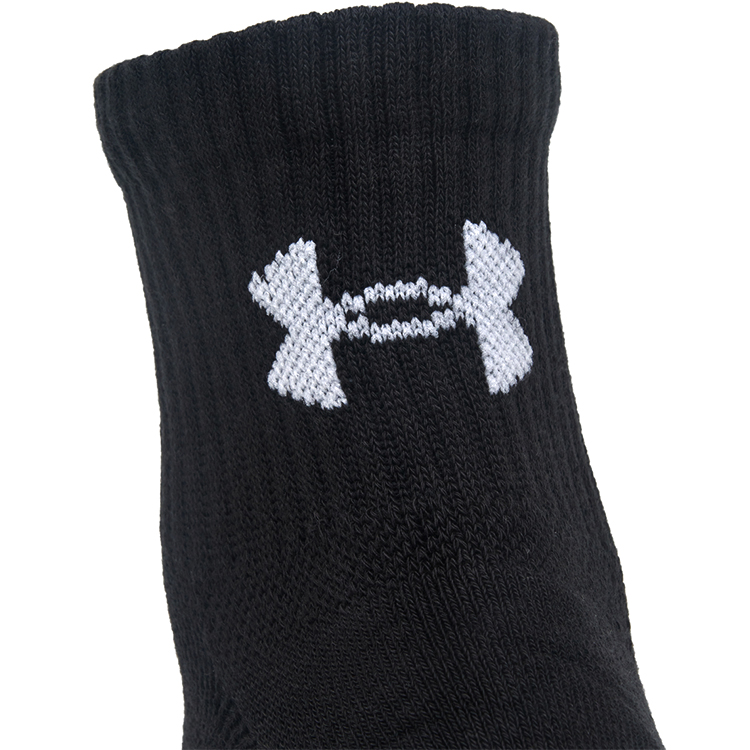 Sosete Unisex Under Armour UA TC 3pk Qtr L Negru photo 5