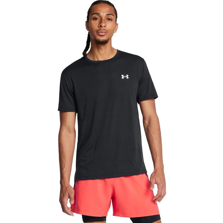 Tricou bărbătesc Under Armour UA Launch Camo Shortsleeve L Negru photo 4