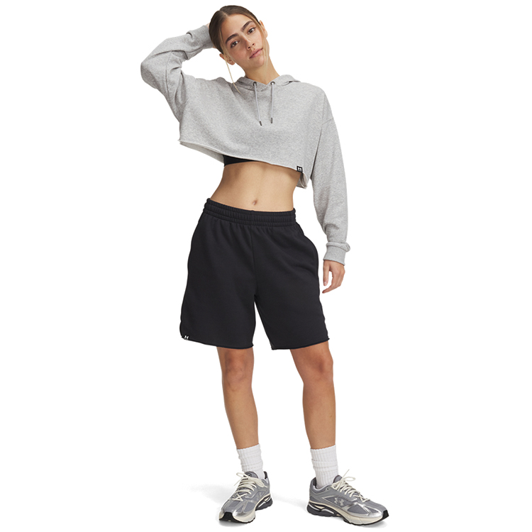Шорты Under Armour UA Icon Terry Long Short L Черный Женский photo 4