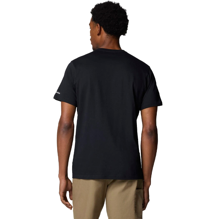 Футболка мужская Columbia M Rapid Ridge Graphic Tee L Черный photo 4