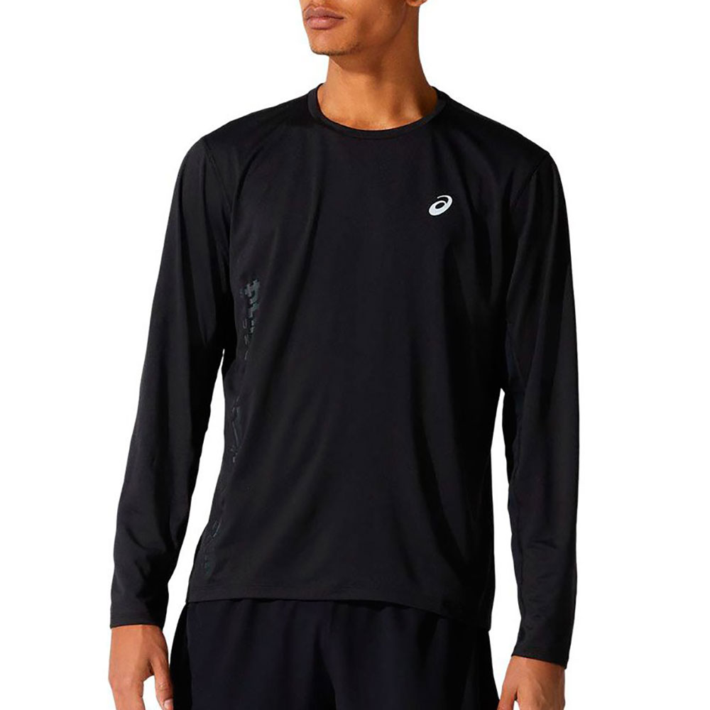 Мужская Толстовка Asics SMSB RUN LS TOP 2XL Черный photo 1