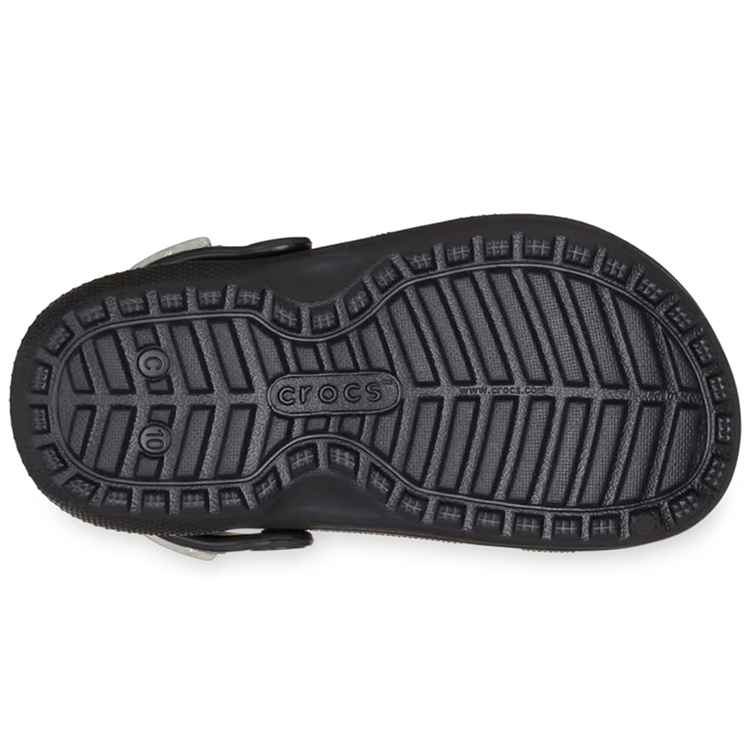 Шлепанцы Crocs Classic Lined Alien Clog T / Мужской / 27-28 / Черный photo 3
