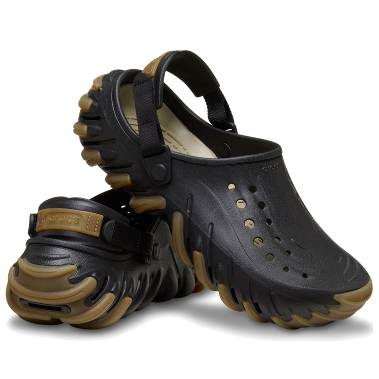 Slapi Crocs Echo Gum RO Clog pt Barbati / 41-42 / Negru photo 3