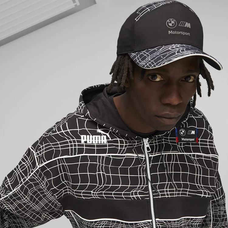 Кепка Puma MMS Camo BB Cap OS Черный photo 4