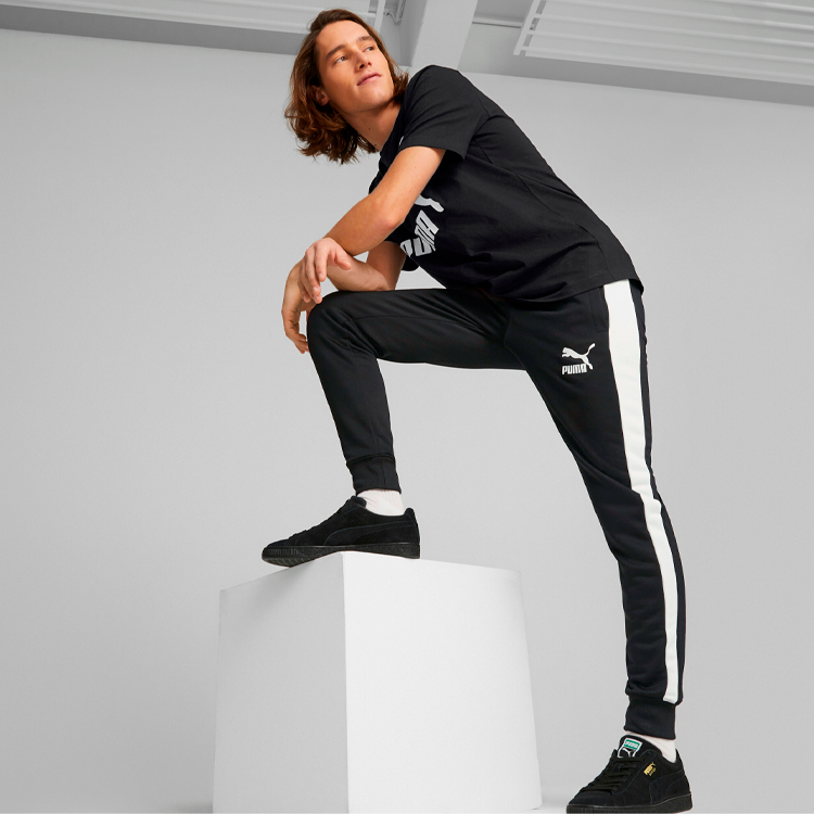 Pantaloni Puma Iconic T7 Track Pants PT XL Negru Barbati photo 5