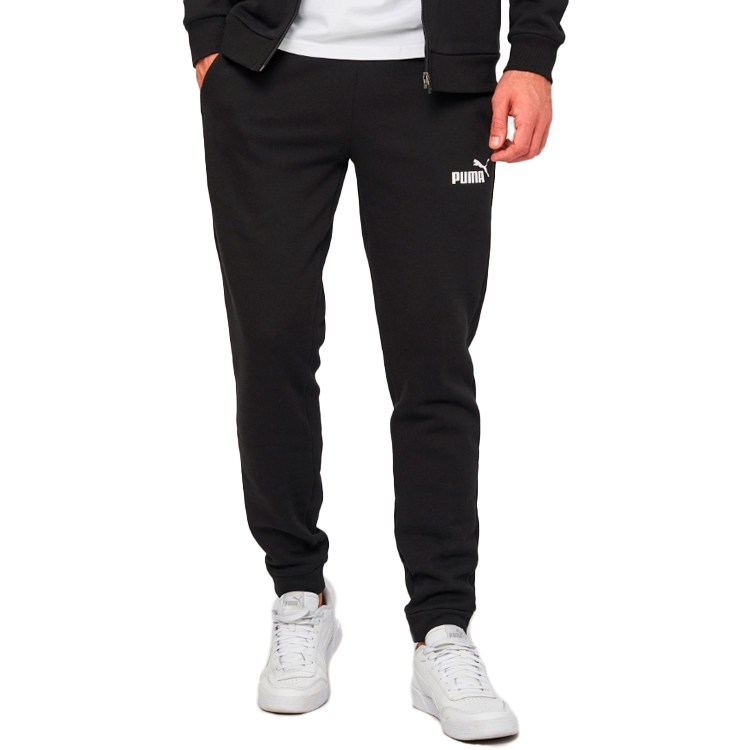 Trening pt Barbati Puma Clean Sweat Suit FL M Negru photo 2
