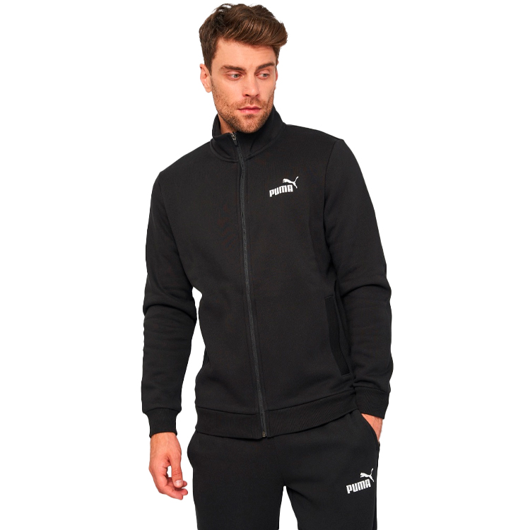 Trening pt Barbati Puma Clean Sweat Suit FL M Negru photo 3