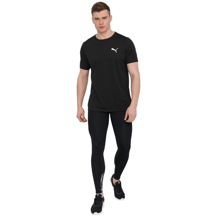 Tricou bărbătesc Puma ACTIVE Small Logo Tee M Negru photo 4