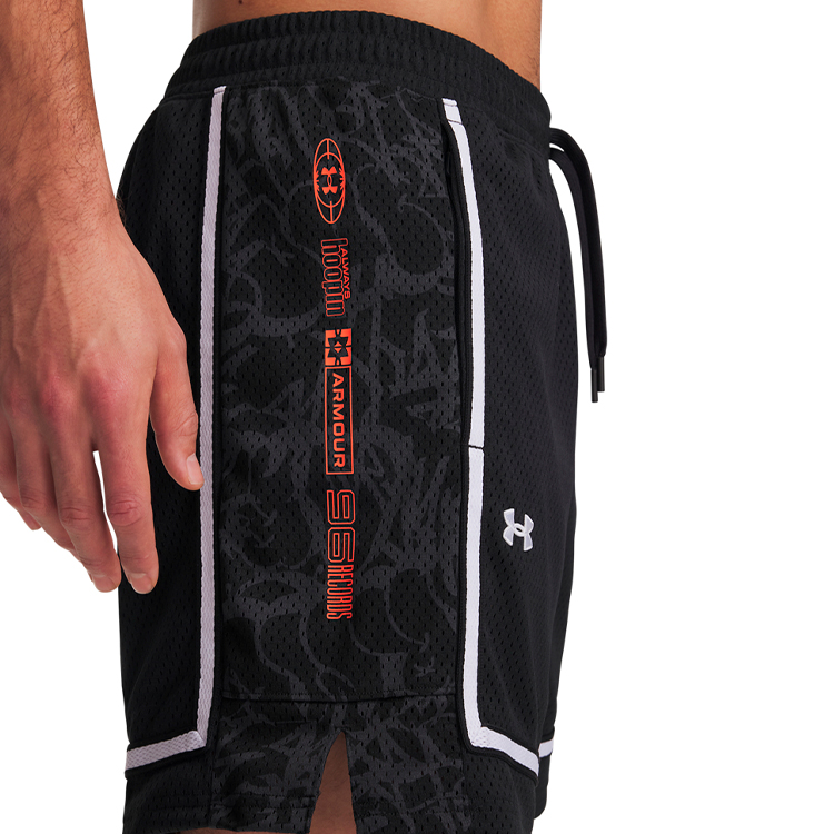 Шорты мужские Under Armour Zone Pro 7 Mesh Short Prntd L Черный photo 3