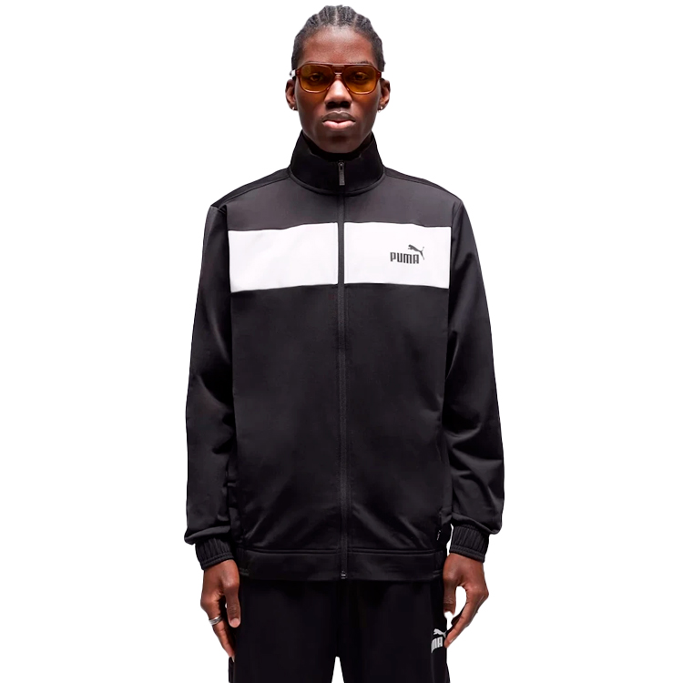 Спортивный костюм мужской Puma Poly Suit cl M Черный photo 4