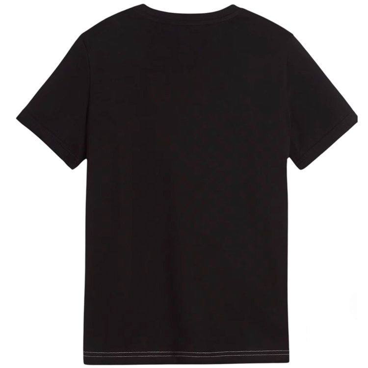 Tricou bărbătesc Puma POWER Colorblock Tee L Negru-alb photo 4