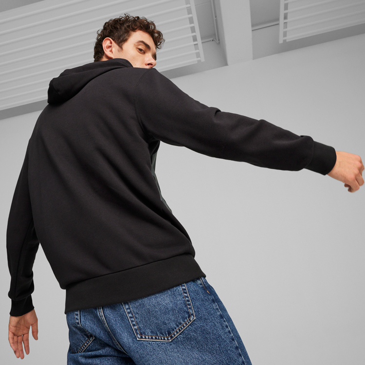 Hanorac pt bărbați Puma POWER Graphic Hoodie TR S Negru photo 5
