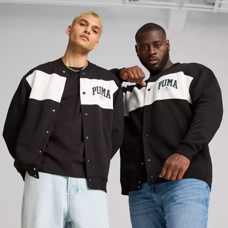 Мужская Толстовка Puma SQUAD Bomber Jacket FL M Черный photo 5