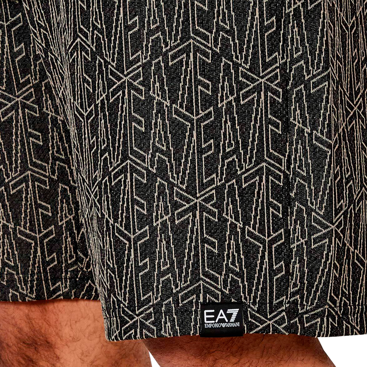 Sorti de bărbați EA7 EMPORIO ARMANI TRAIN GRAPHIC SERIES M BERMUDA S Negru photo 5