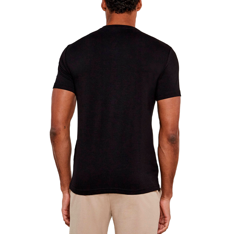 Tricou bărbătesc EA7 EMPORIO ARMANI TRAIN VISIBILITY M TEE SS ST XS Negru photo 2