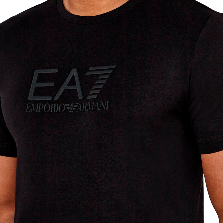 Tricou bărbătesc EA7 EMPORIO ARMANI TRAIN VISIBILITY M TEE SS ST XS Negru photo 3