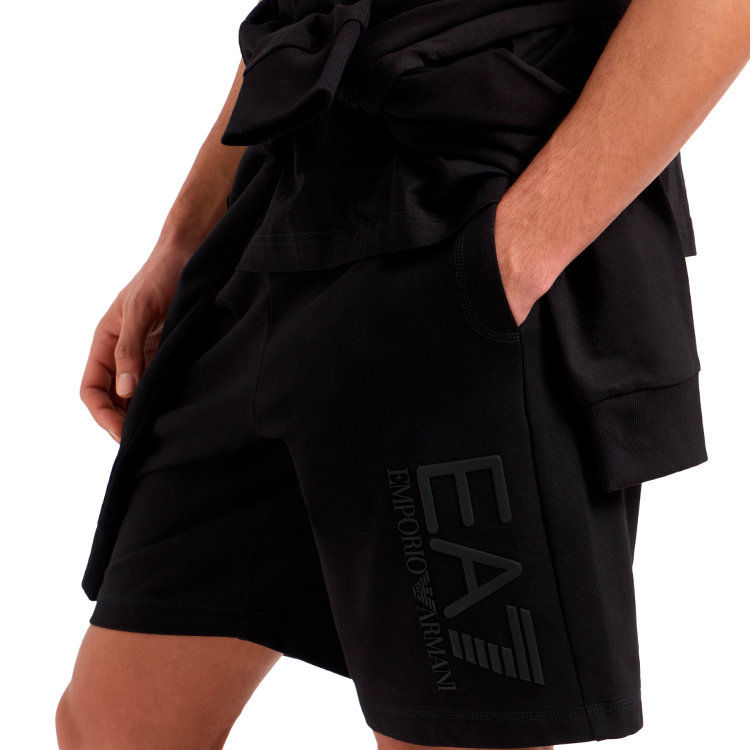 Шорты мужские EA7 EMPORIO ARMANI TRAIN VISIBILITY M SHORTS COFT XS Черный photo 5