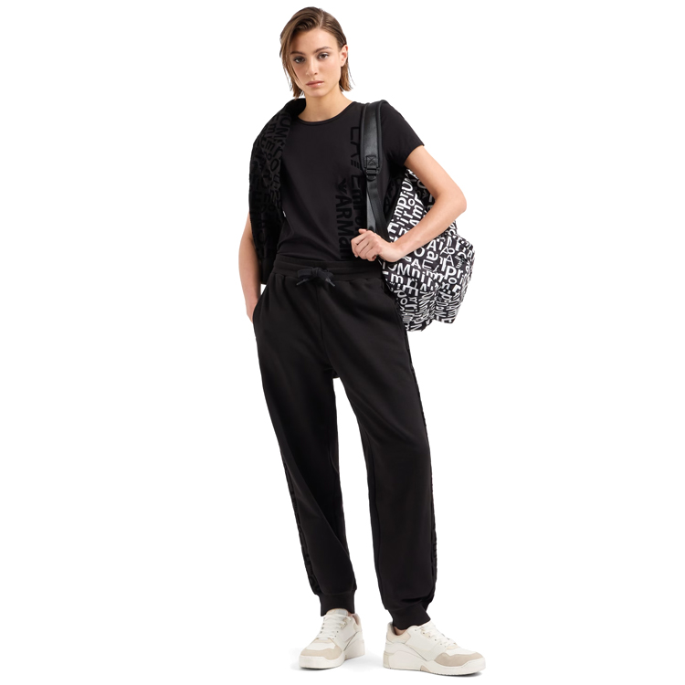 Tricou EA7 EMPORIO ARMANI T-SHIRT XXS Negru Femei photo 2