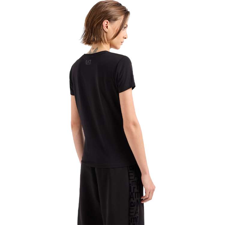 Tricou EA7 EMPORIO ARMANI T-SHIRT XXS Negru Femei photo 4