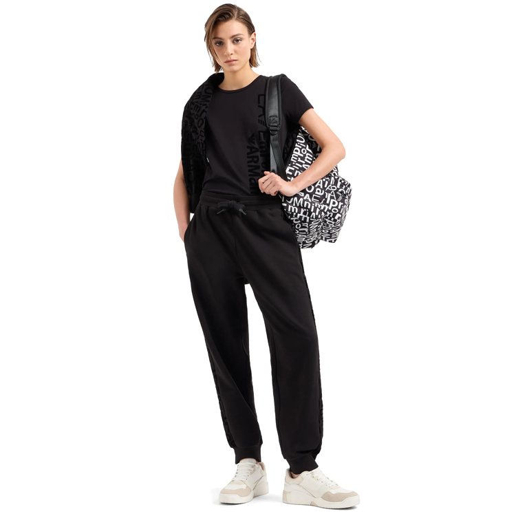 Pantaloni EA7 EMPORIO ARMANI TROUSER XXS Negru Femei photo 2