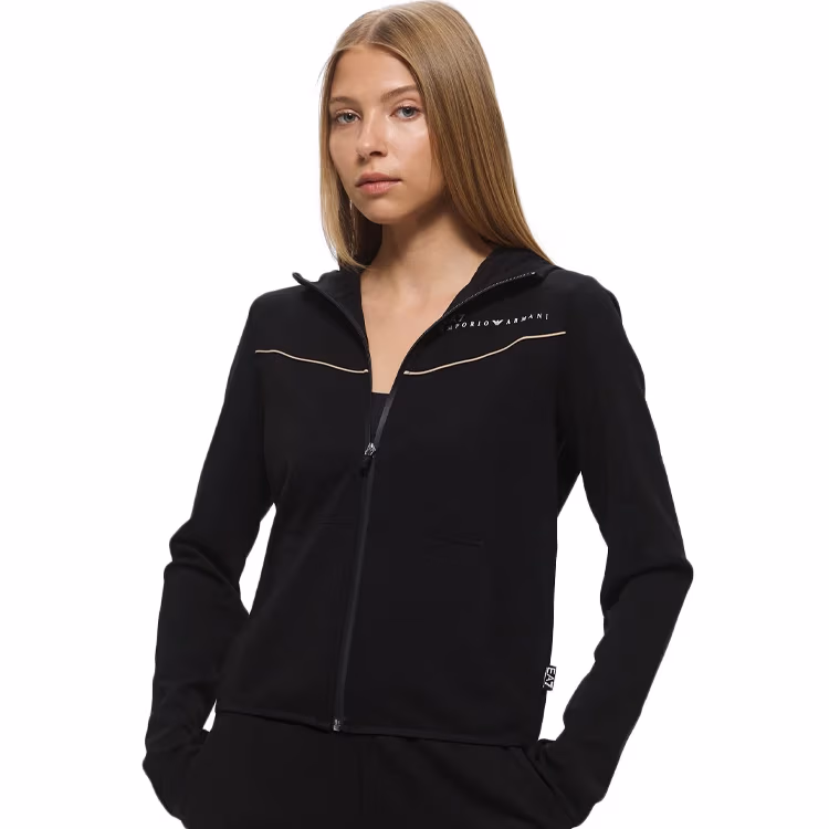 Hanorac EA7 EMPORIO ARMANI NATURAL VENTUS7 W HOODIE FZ
