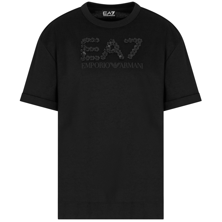 Tricou EA7 EMPORIO ARMANI TRAIN LOGO SERIES W TEE CRYSTA photo 5